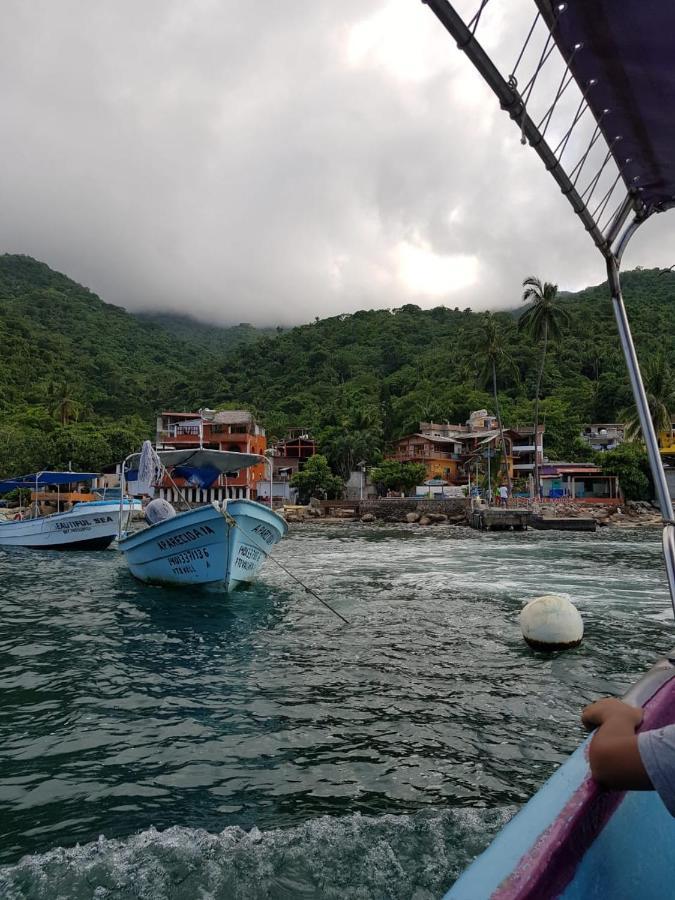 Villa Casa Palmito Cerca De La Playa à Yelapa Extérieur photo